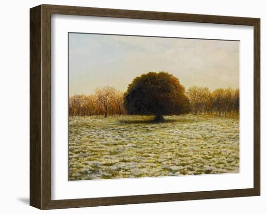 In Anticipation Of The Spring-kirilstanchev-Framed Art Print