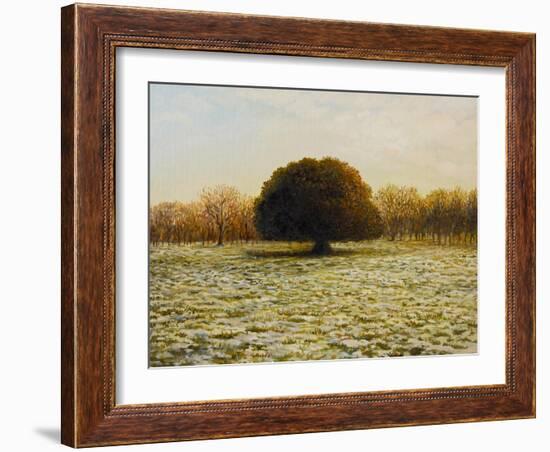 In Anticipation Of The Spring-kirilstanchev-Framed Art Print