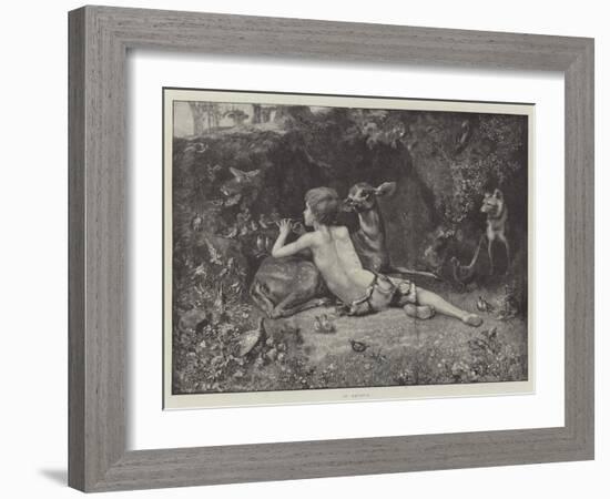 In Arcadia-null-Framed Giclee Print