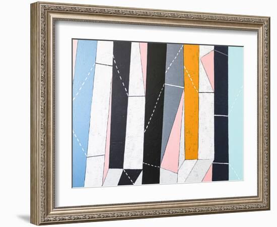 In between blank-Hyunah Kim-Framed Art Print