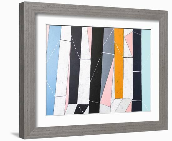 In between blank-Hyunah Kim-Framed Art Print