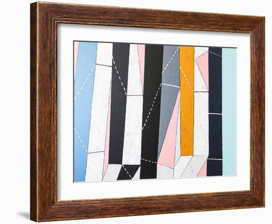 In between blank-Hyunah Kim-Framed Art Print