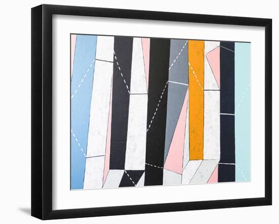 In between blank-Hyunah Kim-Framed Art Print