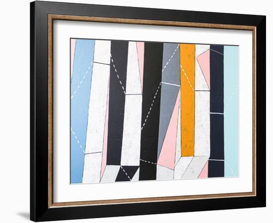 In between blank-Hyunah Kim-Framed Art Print