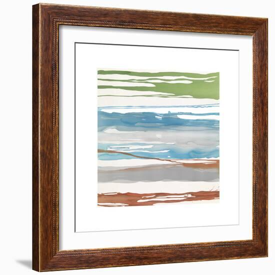 In Between Color VII-Rob Delamater-Framed Giclee Print
