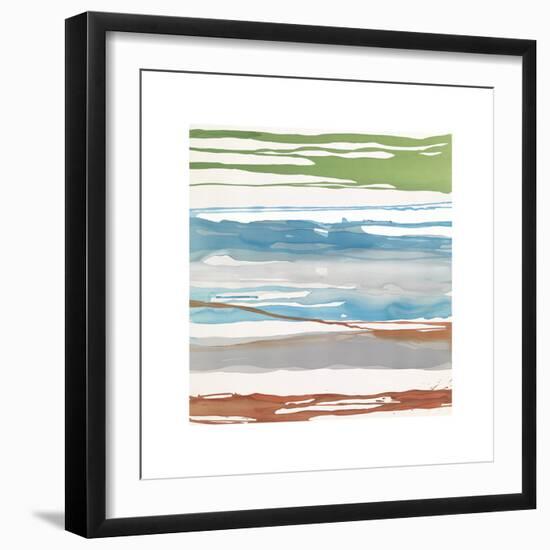 In Between Color VII-Rob Delamater-Framed Giclee Print