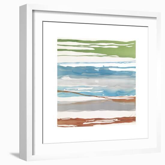 In Between Color VII-Rob Delamater-Framed Giclee Print