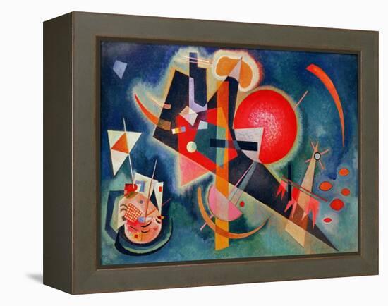 In Blue, 1925-Wassily Kandinsky-Framed Premier Image Canvas