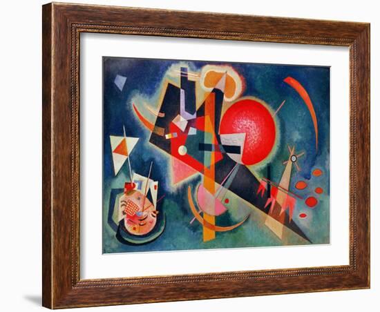 In Blue, 1925-Wassily Kandinsky-Framed Giclee Print