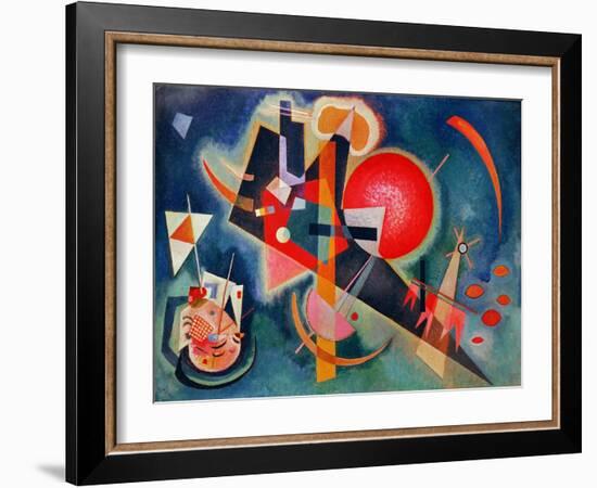 In Blue, 1925-Wassily Kandinsky-Framed Giclee Print