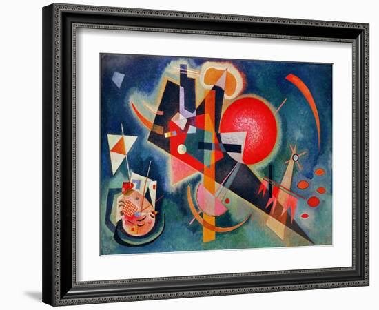 In Blue, 1925-Wassily Kandinsky-Framed Giclee Print