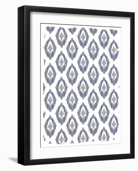 In Blue 1-Kimberly Allen-Framed Art Print