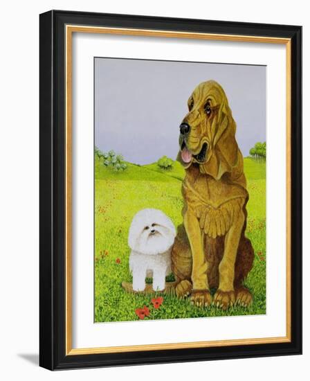 In Charge-Pat Scott-Framed Giclee Print