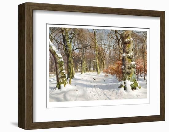 In Charlottenlund Forest-Peder Mork Monsted-Framed Premium Giclee Print