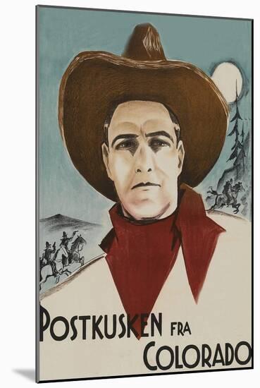 In Colorado "Postkusken Fra Colorado"-null-Mounted Art Print