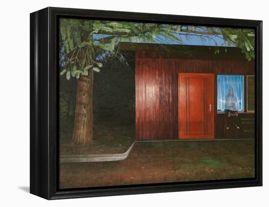 In der Stille der Nacht, 2008-Aris Kalaizis-Framed Premier Image Canvas