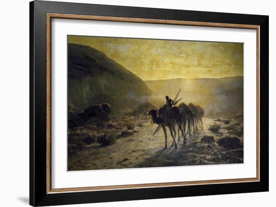 In Desert-Cesare Biseo-Framed Giclee Print