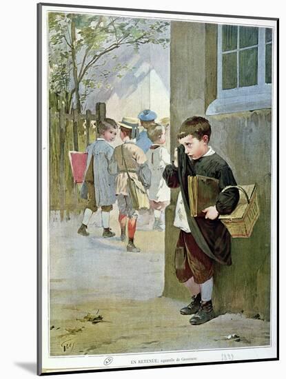 In Detention, 1889-Jules Jean Geoffroy-Mounted Giclee Print