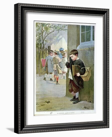 In Detention, 1889-Jules Jean Geoffroy-Framed Giclee Print