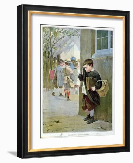 In Detention, 1889-Jules Jean Geoffroy-Framed Giclee Print