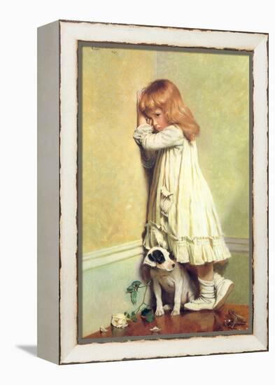 In Disgrace, 1885-Charles Burton Barber-Framed Premier Image Canvas