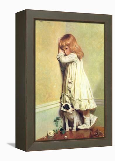 In Disgrace, 1885-Charles Burton Barber-Framed Premier Image Canvas