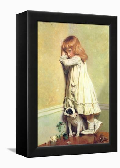In Disgrace, 1885-Charles Burton Barber-Framed Premier Image Canvas