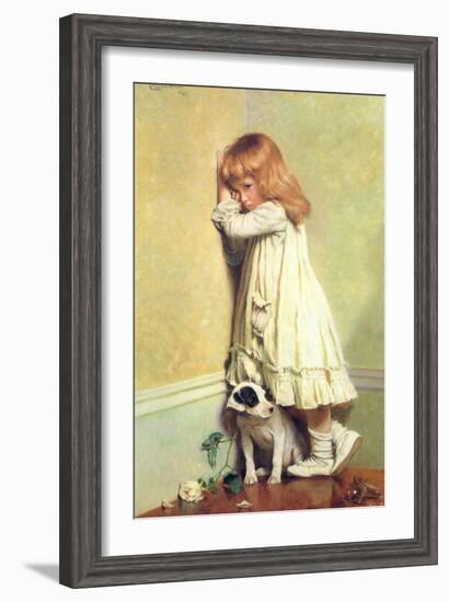 In Disgrace, 1885-Charles Burton Barber-Framed Giclee Print