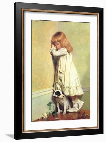 In Disgrace, 1885-Charles Burton Barber-Framed Giclee Print