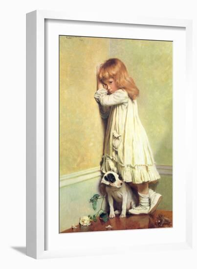 In Disgrace, 1885-Charles Burton Barber-Framed Giclee Print