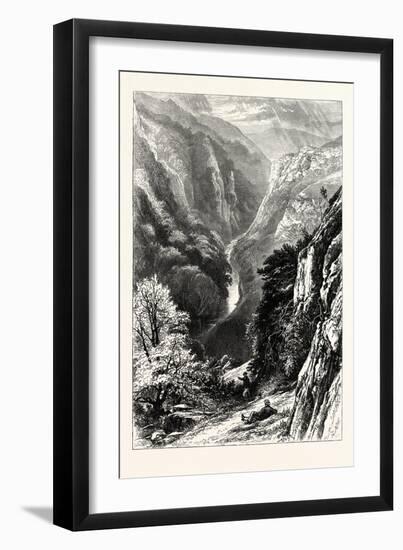 In Dove Dale, Peak District, England, UK-null-Framed Giclee Print