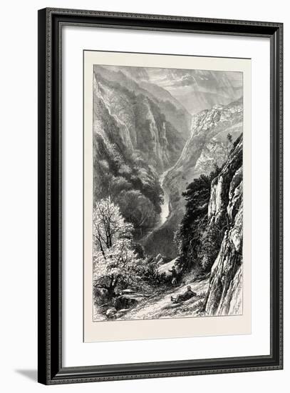 In Dove Dale, UK, 19th Century-null-Framed Giclee Print