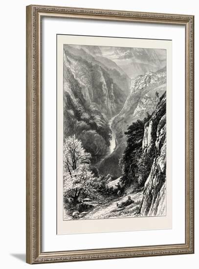 In Dove Dale, UK, 19th Century-null-Framed Giclee Print