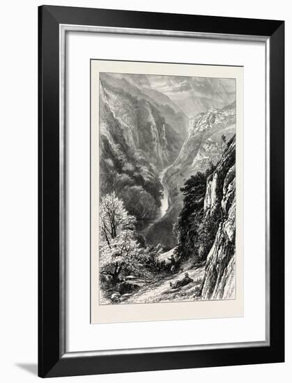 In Dove Dale, UK, 19th Century-null-Framed Giclee Print