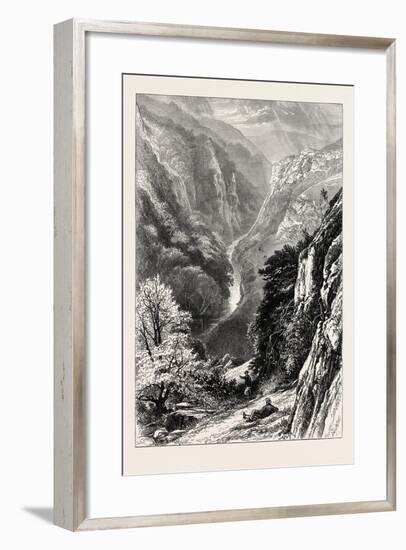 In Dove Dale, UK, 19th Century-null-Framed Giclee Print