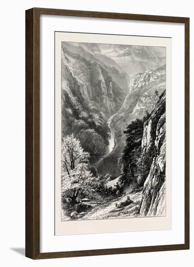 In Dove Dale, UK, 19th Century-null-Framed Giclee Print