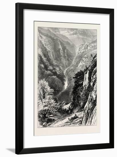 In Dove Dale, UK, 19th Century-null-Framed Giclee Print