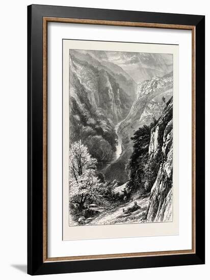 In Dove Dale, UK, 19th Century-null-Framed Giclee Print