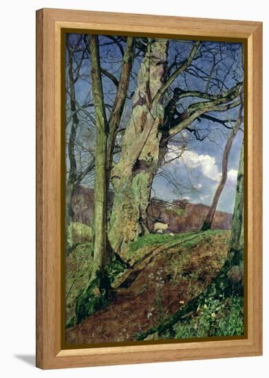 In Early Spring: a Study in March-John William Inchbold-Framed Premier Image Canvas