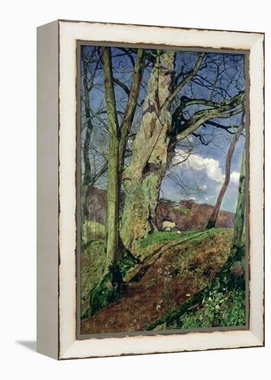 In Early Spring: a Study in March-John William Inchbold-Framed Premier Image Canvas