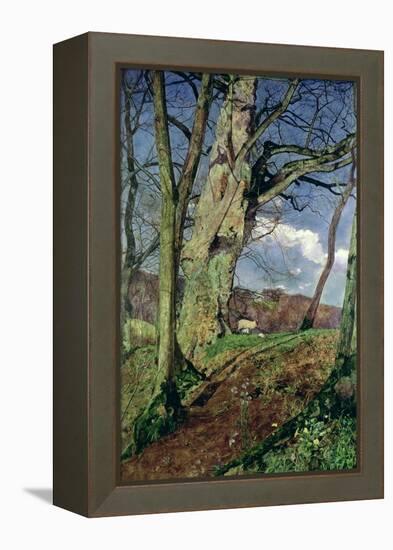 In Early Spring: a Study in March-John William Inchbold-Framed Premier Image Canvas