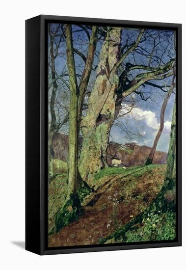 In Early Spring: a Study in March-John William Inchbold-Framed Premier Image Canvas