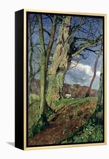 In Early Spring: a Study in March-John William Inchbold-Framed Premier Image Canvas