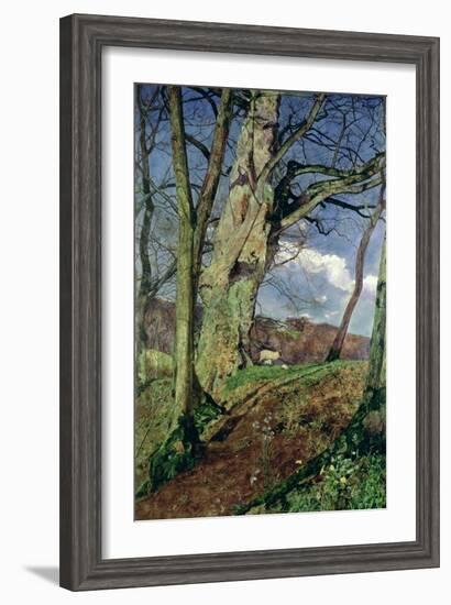 In Early Spring: a Study in March-John William Inchbold-Framed Giclee Print