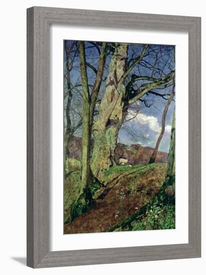 In Early Spring: a Study in March-John William Inchbold-Framed Giclee Print