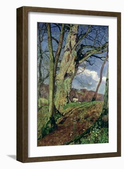 In Early Spring: a Study in March-John William Inchbold-Framed Giclee Print