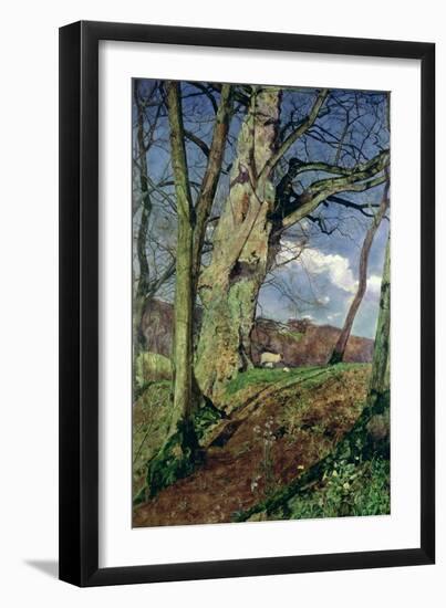 In Early Spring: a Study in March-John William Inchbold-Framed Giclee Print