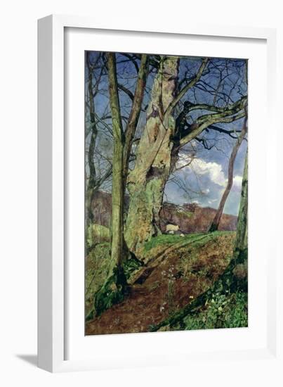 In Early Spring: a Study in March-John William Inchbold-Framed Giclee Print