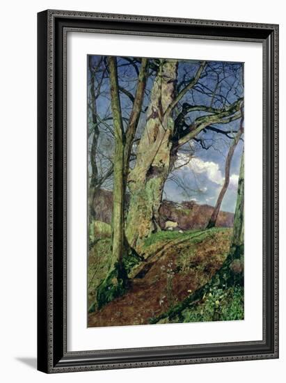 In Early Spring: a Study in March-John William Inchbold-Framed Giclee Print