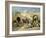 In einem arabischen Hof. 1890-Eugene Pavy-Framed Giclee Print